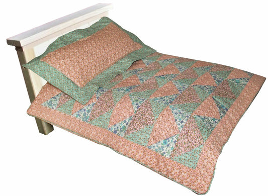 Patchwork Doll Quilt & Pillow