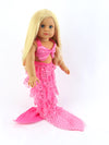 Pink Mermaid Costume