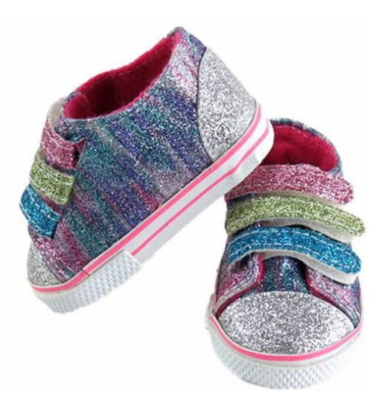 Rainbow Glitter Sneakers