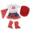 Red Paisley Cowgirl Outfit