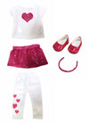 Valentine Skirt Set