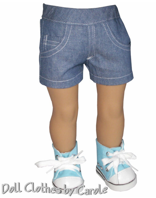 5 Pocket Denim Shorts