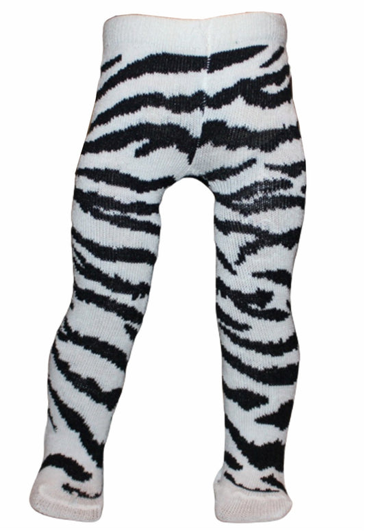 Zebra Print Tights