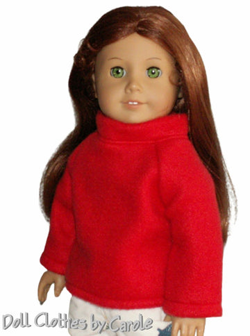Fleece Cowl Top