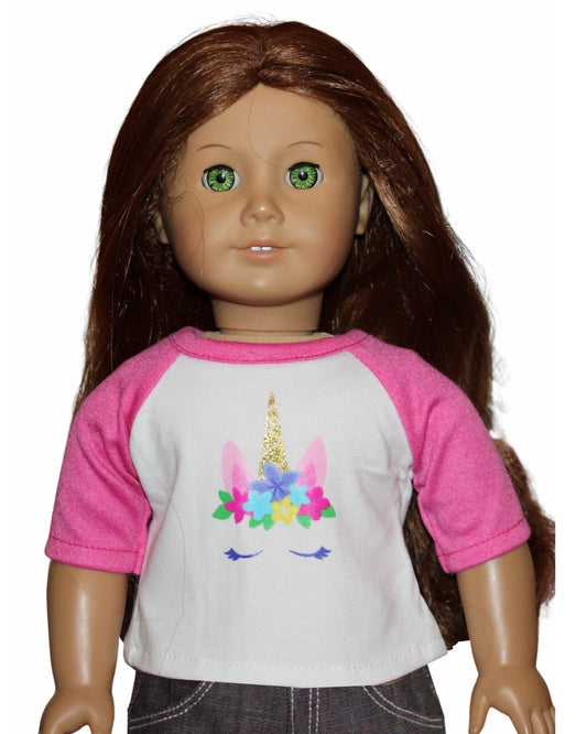 Unicorn Baseball Tee