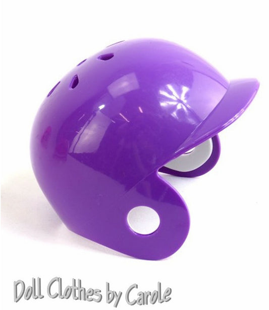 Purple Baseball Helmet