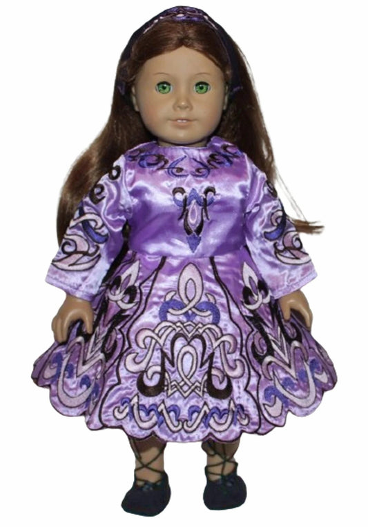 Purple Irish Dress