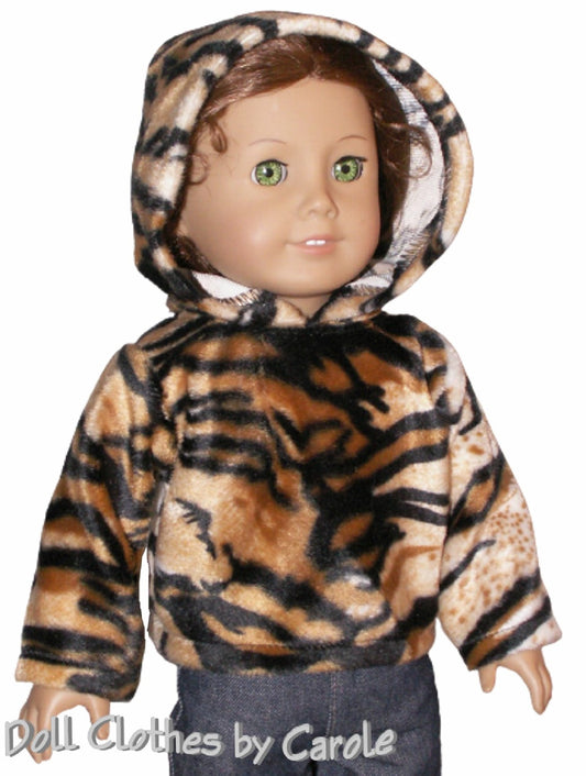 Faux Fur Hoodie