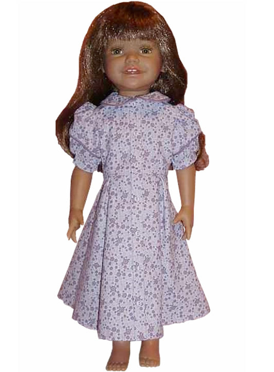 Piped Sleeve Dress