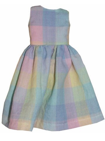 Pastel Plaid Dress