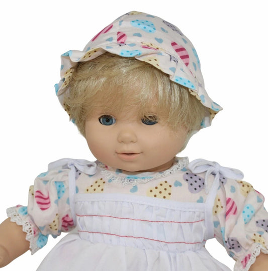 Heart Print Dress Set