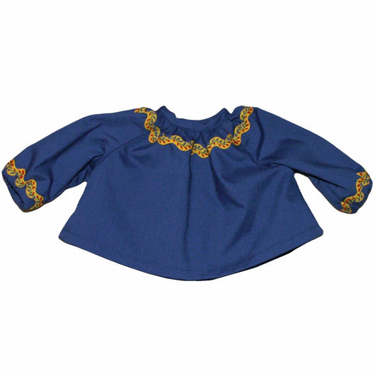 Royal Blue Blouse