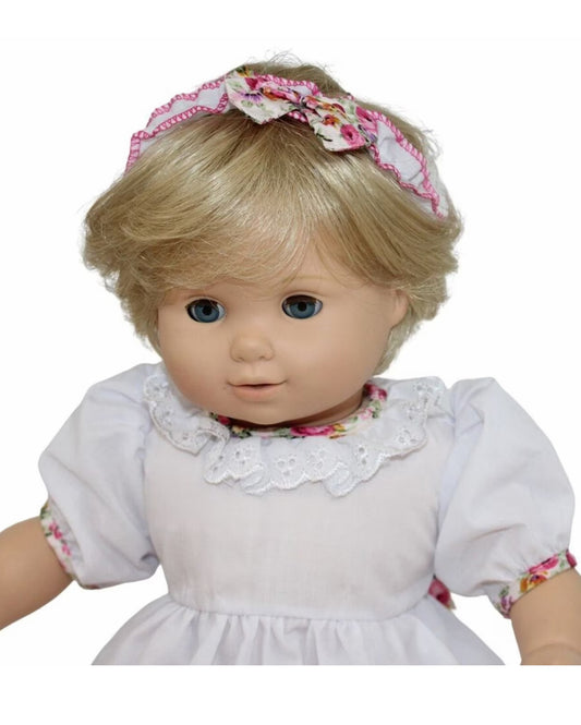 White Dress w/Flowers Set