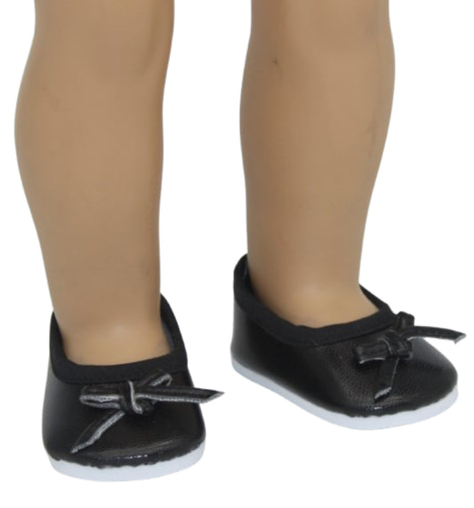 Black Flats w/ Bows