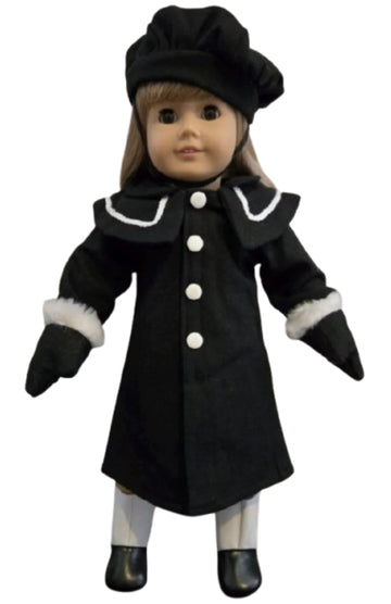 Black Wool Winter Coat