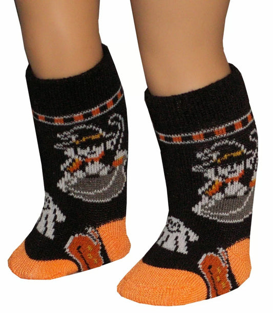 Black Halloween Socks