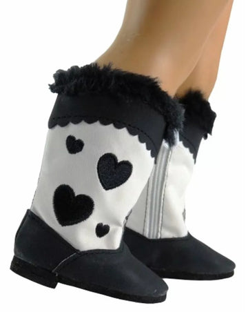 Black Heart Boots