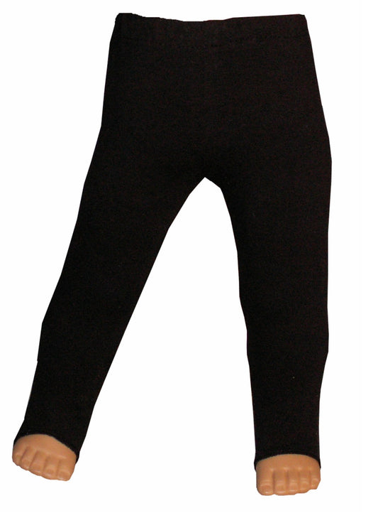 Black Leggings w/Stirrups