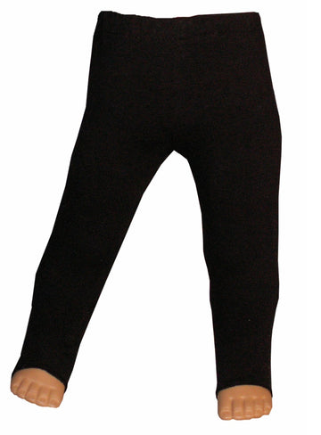 Black Leggings w/Stirrups