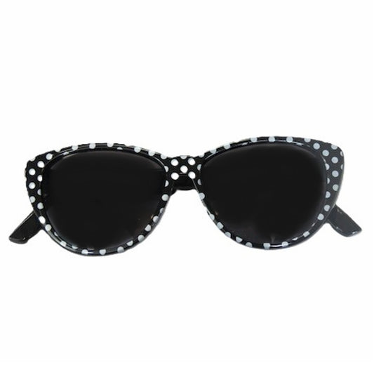 Black Polka Dot Sunglasses
