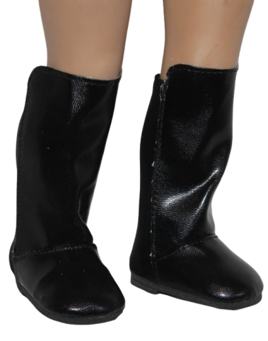 Black Pull-On Equestrian Boots