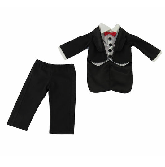 Black Tuxedo w/ Silver Vest