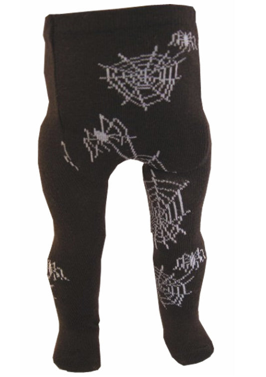 Black Spider Web Tights