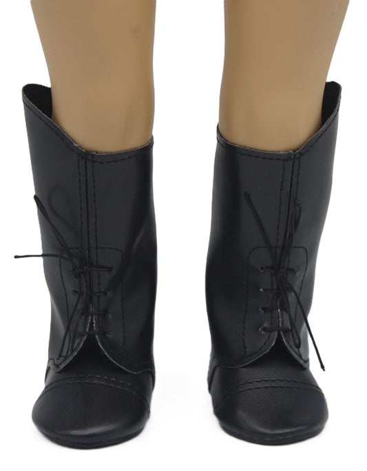 Victorian Black Riding Boots