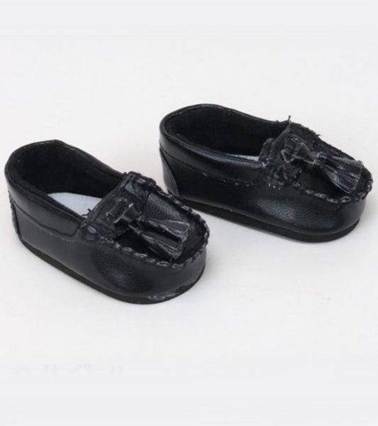 Black Tasseled Loafers