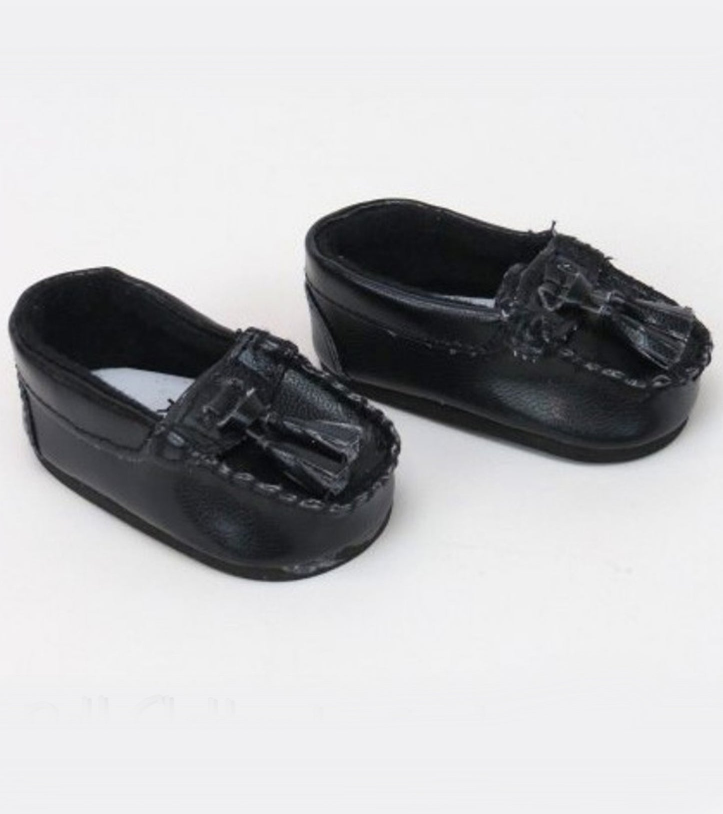 Black Tasseled Loafers