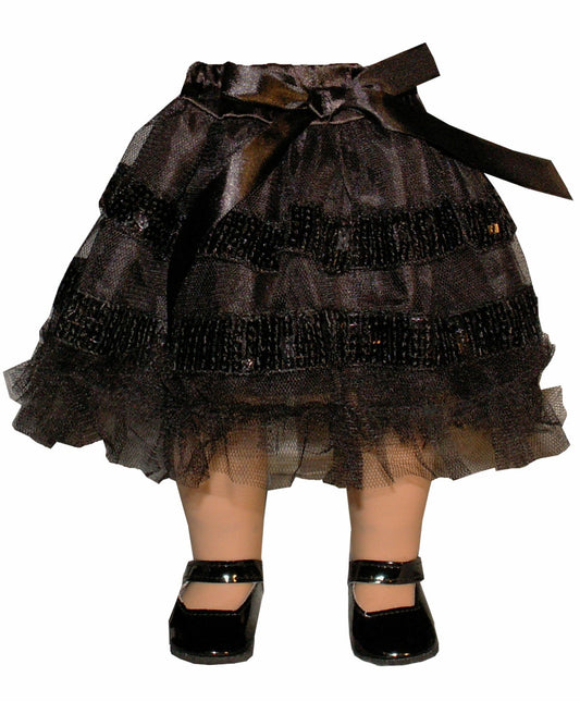 Black Tiered TuTu Skirt