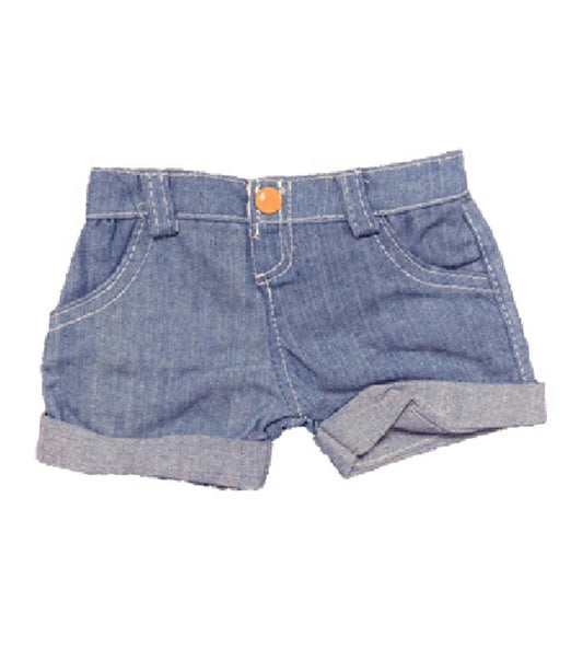 Blue Denim Shorts