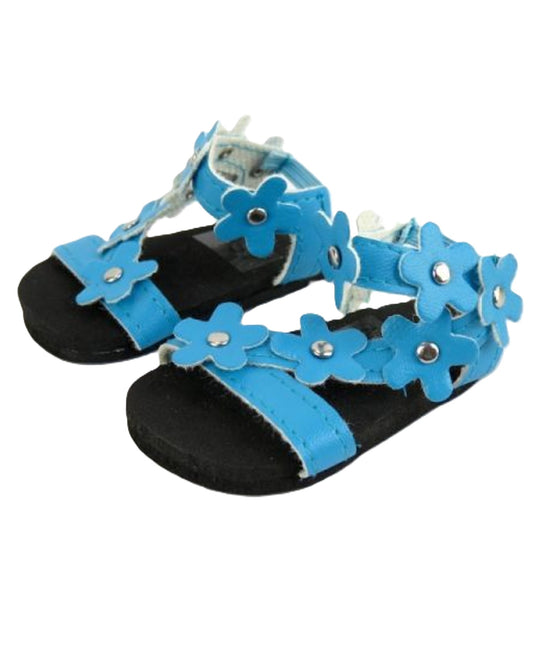 Blue Flower Sandals