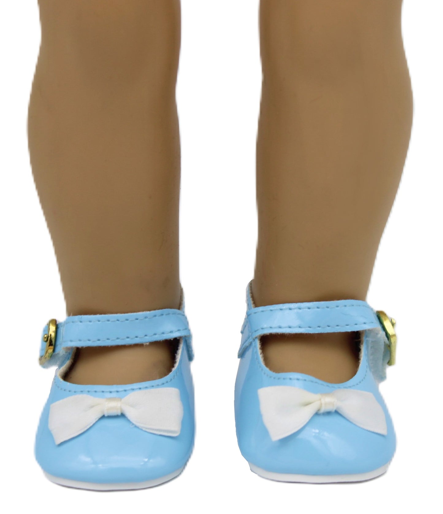 Blue Mary Janes w/Bows
