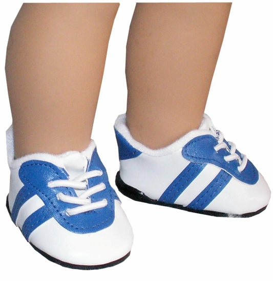 Blue & White Cleats