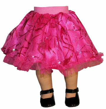 Bright Pink Sparkle Skirt