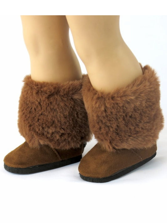 Brown Boots w/ Fur