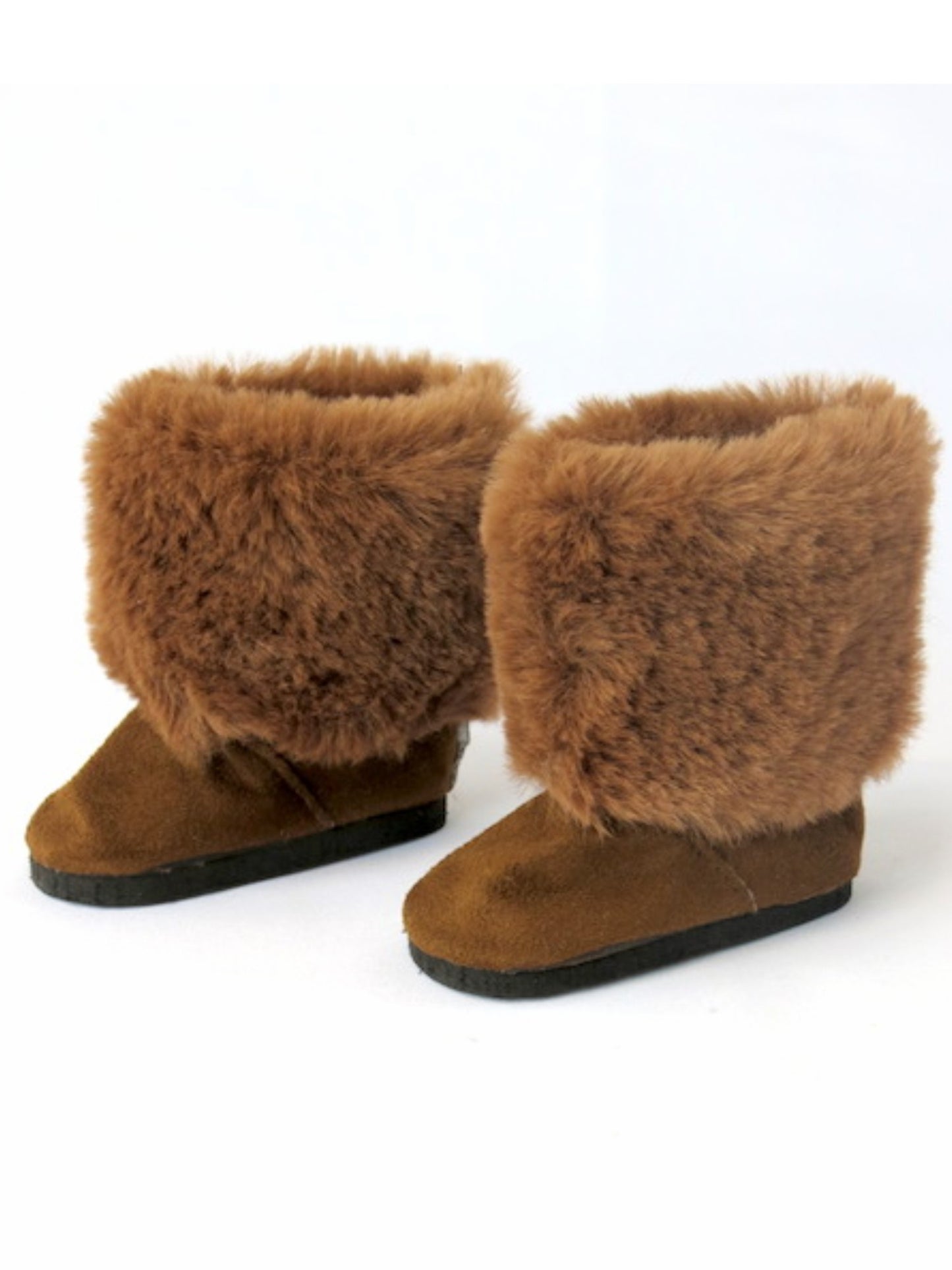 Brown Boots w/ Fur