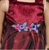 Burgundy Party Dress