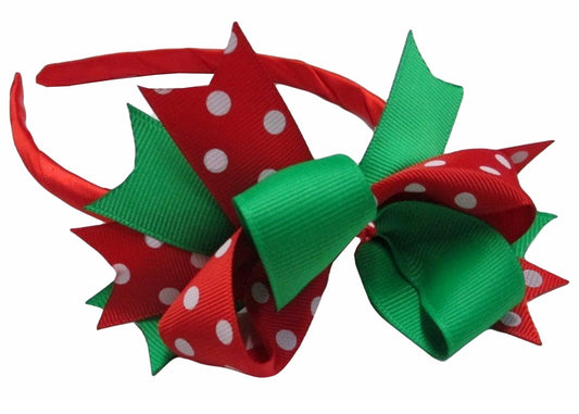 Christmas Ribbon Headband