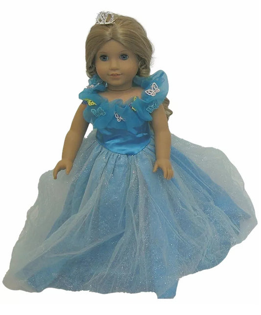 Cinderella Sparkle Dress w/ Tiara