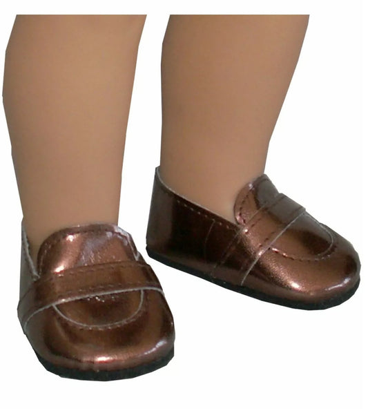 Copper Brown Loafers