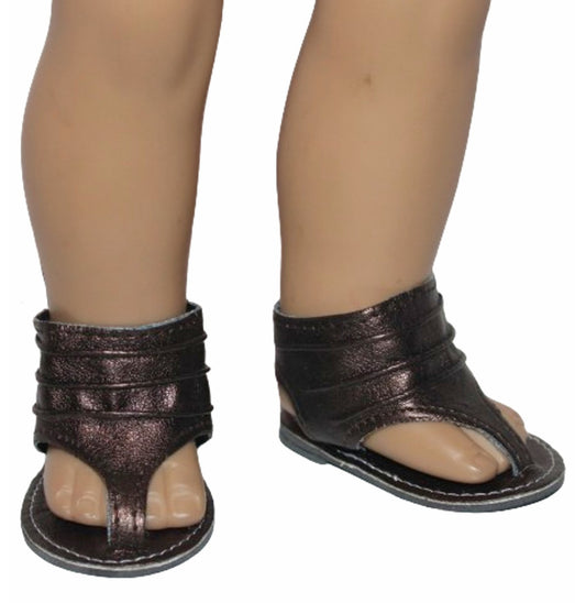 Copper Roman Sandals