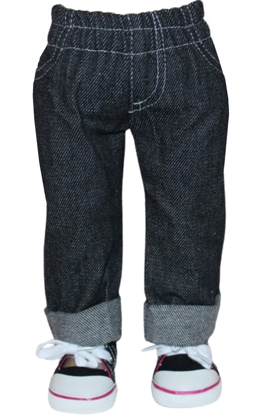 Cuffed Jeans