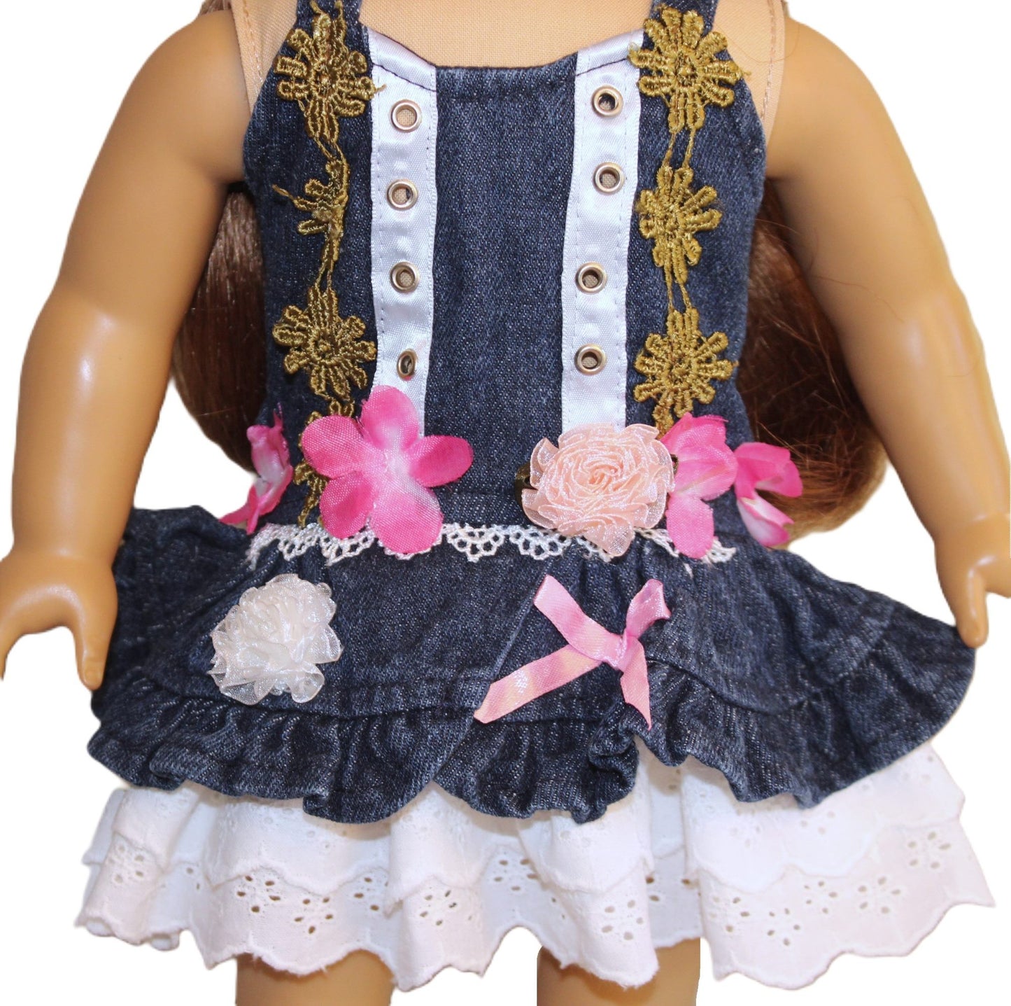 Denim & Lace Dress