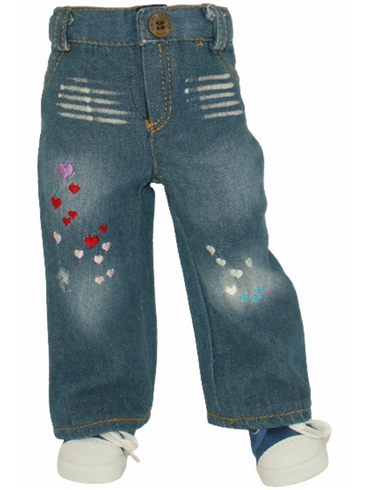Distressed Torn Jeans