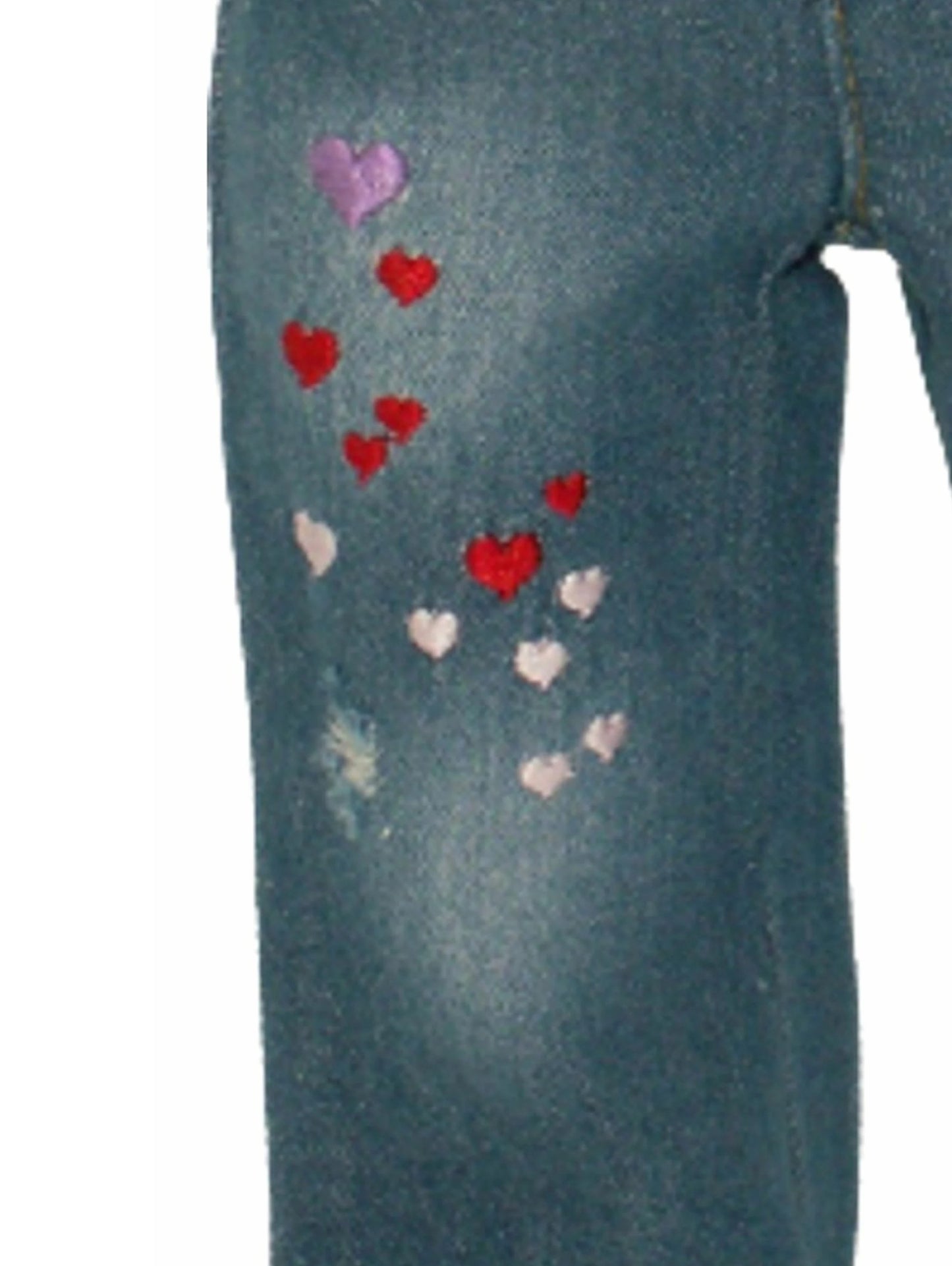 Distressed Torn Jeans