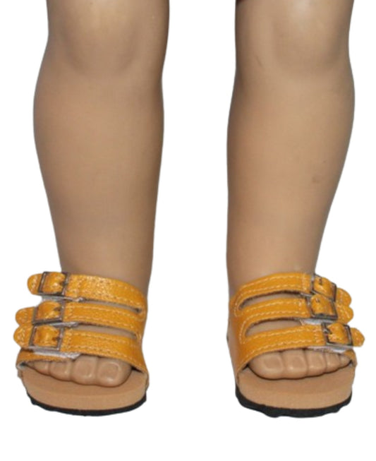 Buckskin Euro Sandals