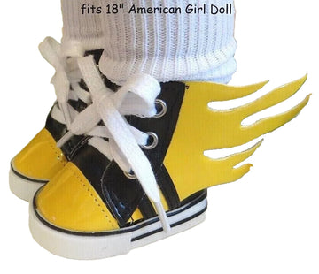 Flaming Yellow Sneakers