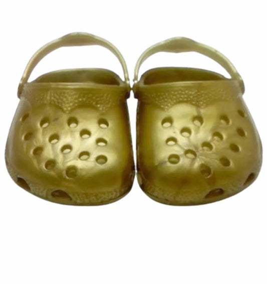 Gold Clogs